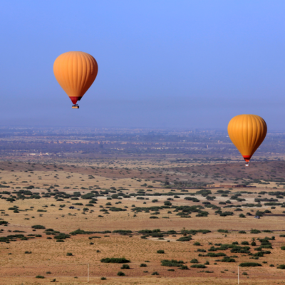 hot air balloon Marrakech