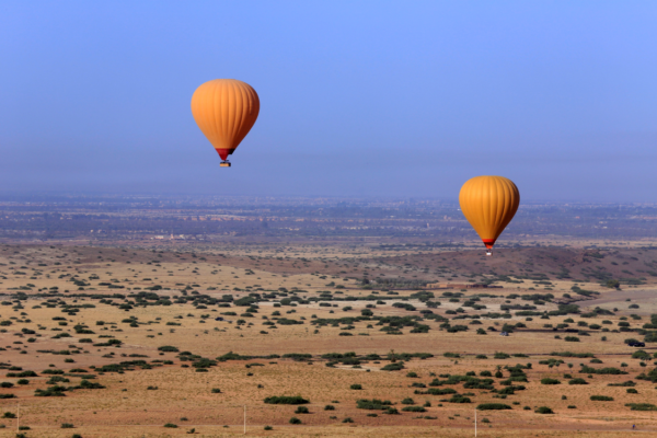 hot air balloon Marrakech