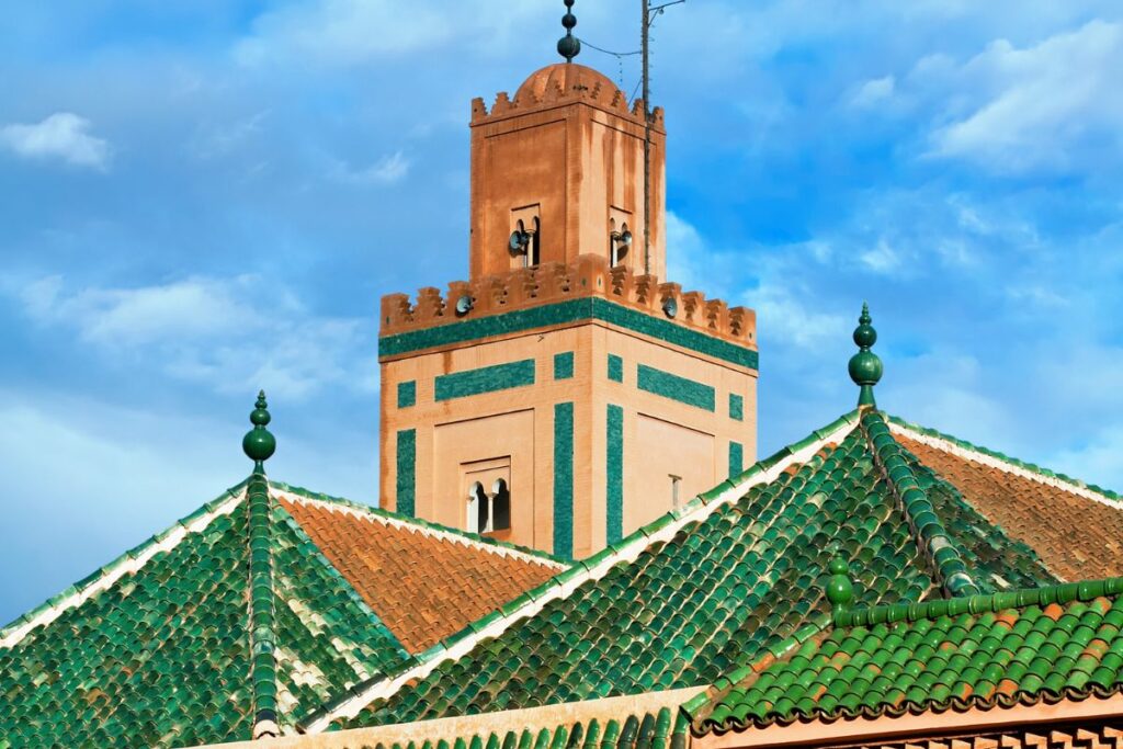 Ben Youssef Mosque in Marrakech