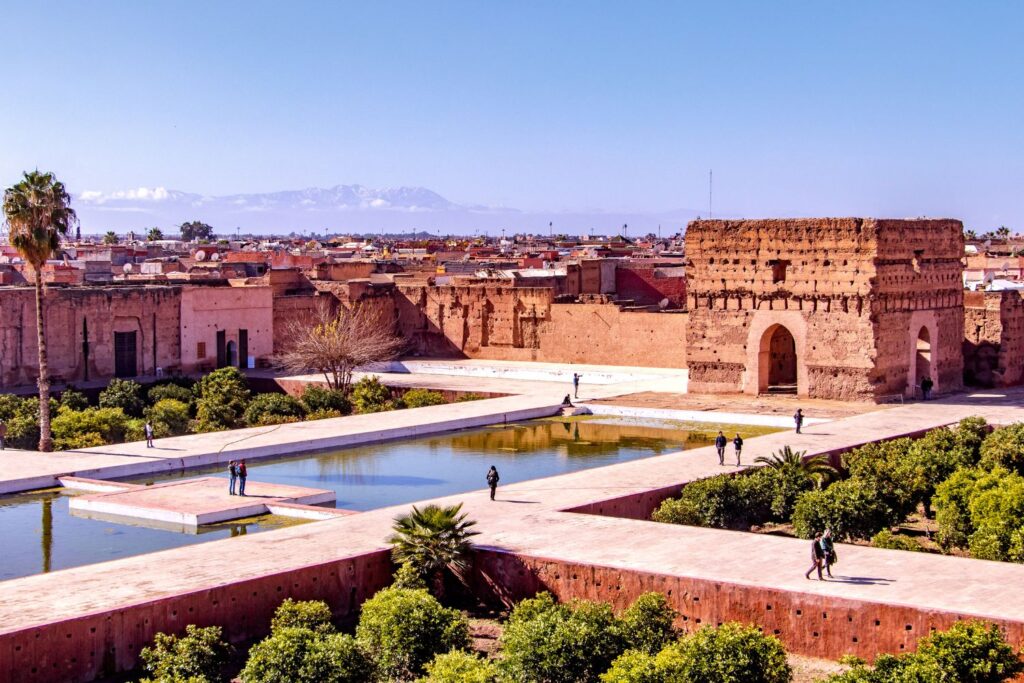 El Badi Palace in Marrakech