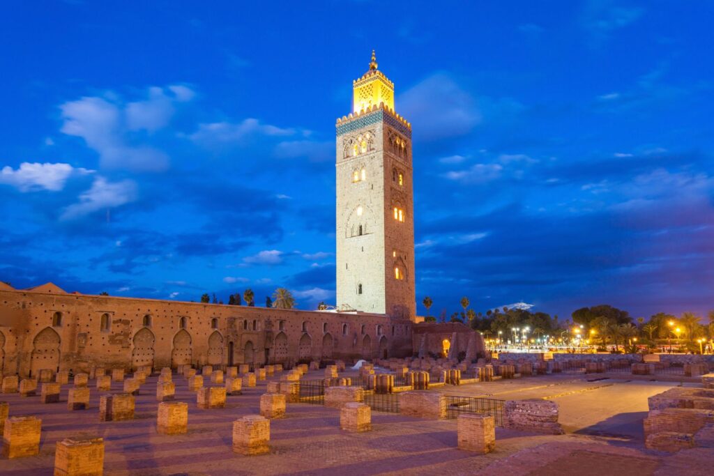 Travel to Koutoubia Mosque