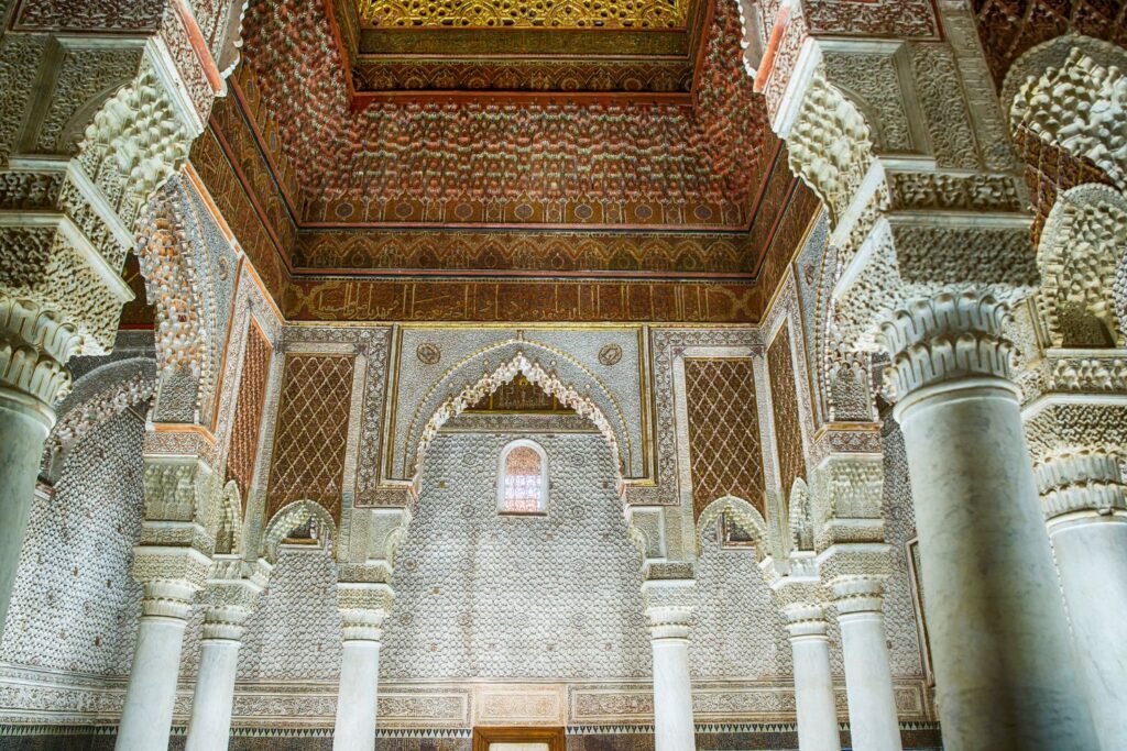 Saadian Tombs in Marrakech