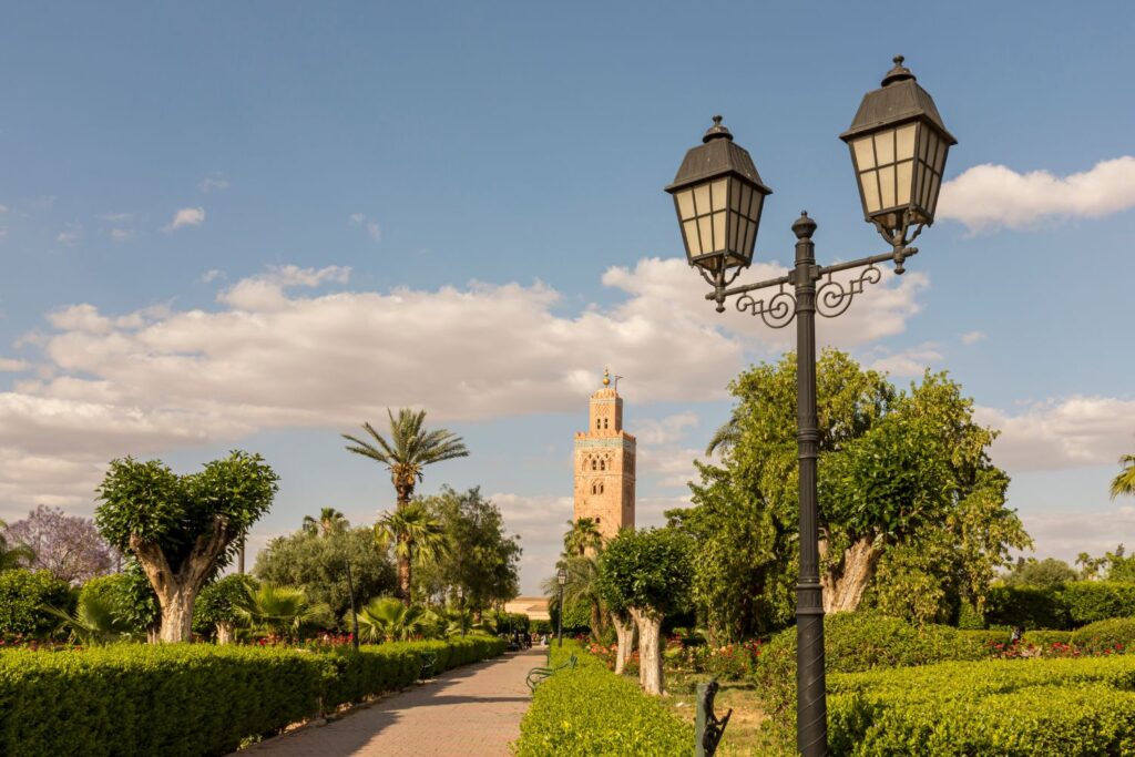 Travel to Koutoubia Gardens